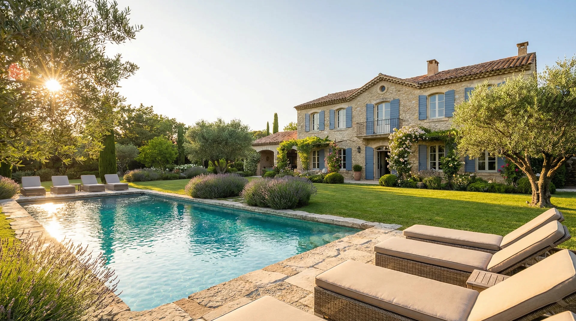 Maison de campagne luxueuse avec piscine sans agent